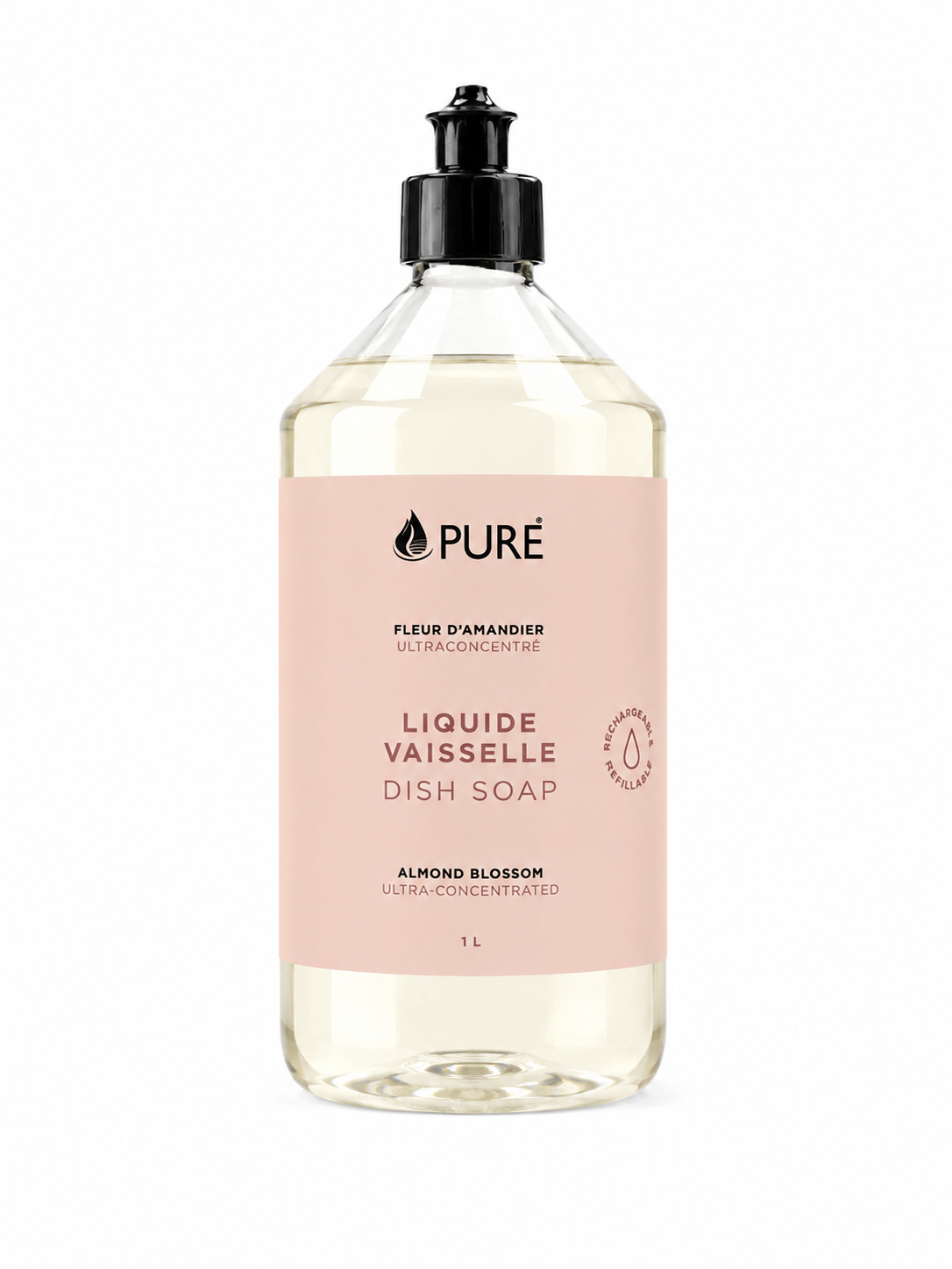 Liquide vaisselle - Fleur d'amandier (2 formats) - Pure