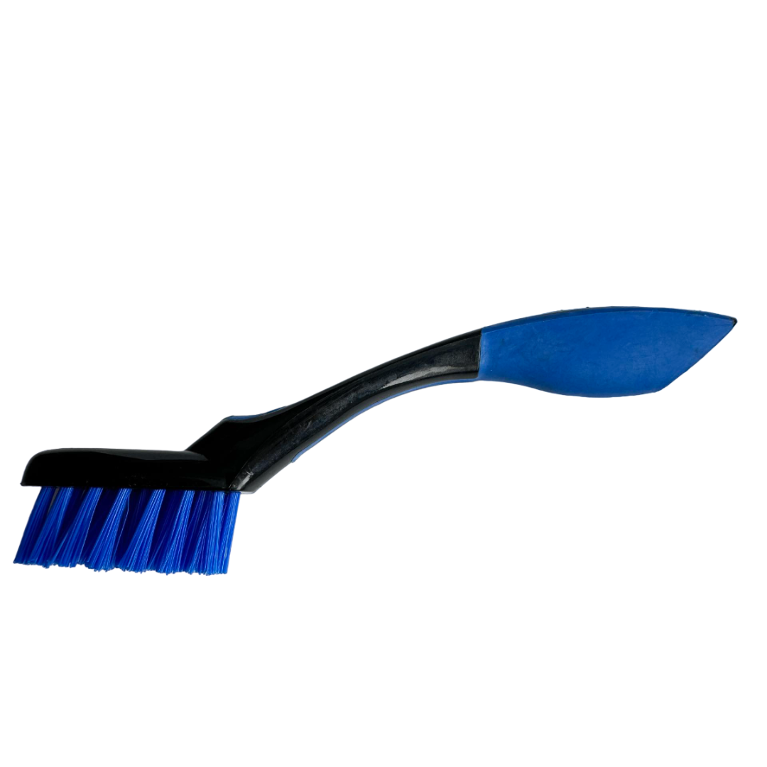 Brosse à détails et joints noir et bleu