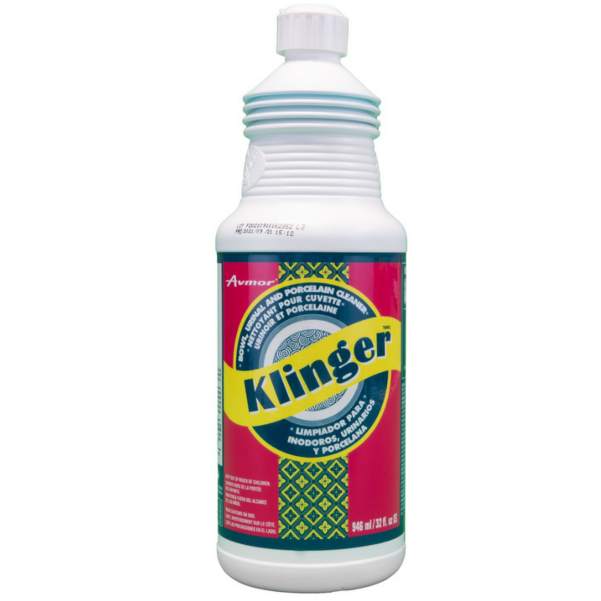 Nettoyant pour cuvettes, urinoirs et porcelaines - Klinger - Avmor