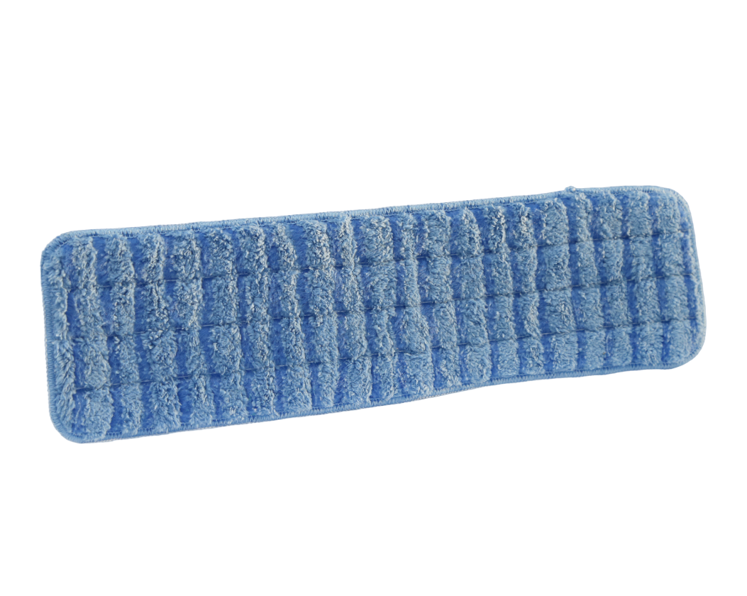 Tampon de vadrouille en microfibre - 18" - Bleu