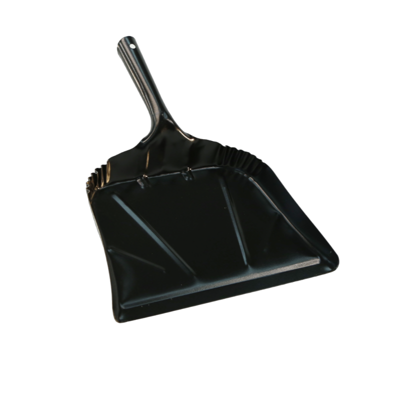 Porte-poussière en métal - Noir - 12po