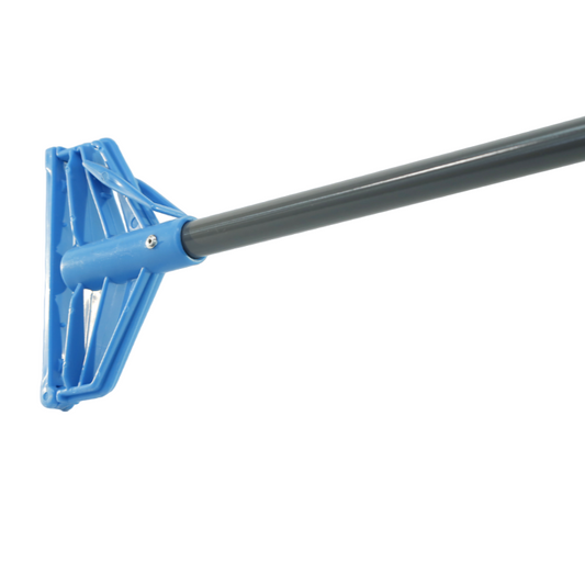 Manche de moppe en fibre de verre EZ-Change - Bleu et gris, différentes grandeurs