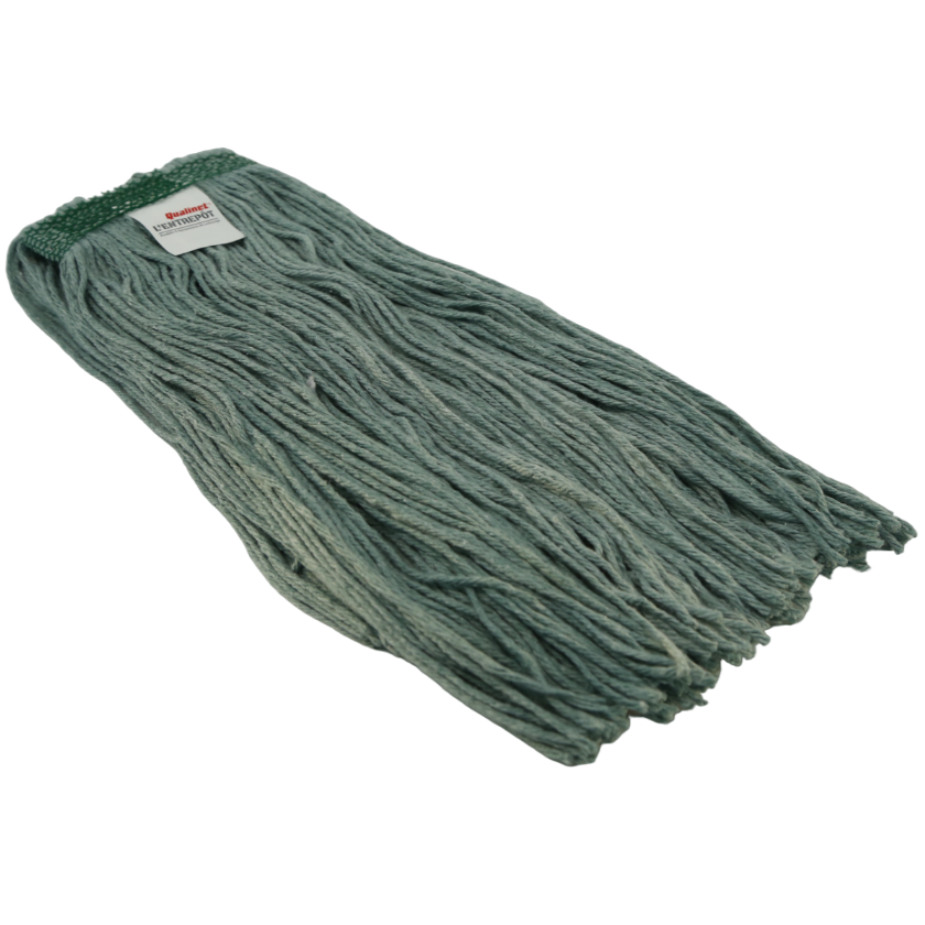 Moppe à laver synthétique à bande étroite - Vert, différentes grandeurs