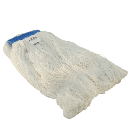 Moppe à cirer - Bouclée attachée - Blanc, medium
