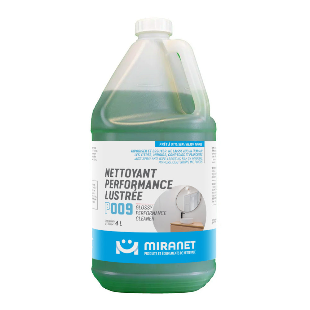 Miranet nettoyant performance lustrée multi surfaces 4L compagnie québécoise