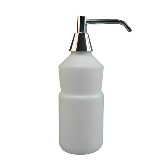 Distributeur à savon liquide en pompe pour comptoir - Acier inoxydable