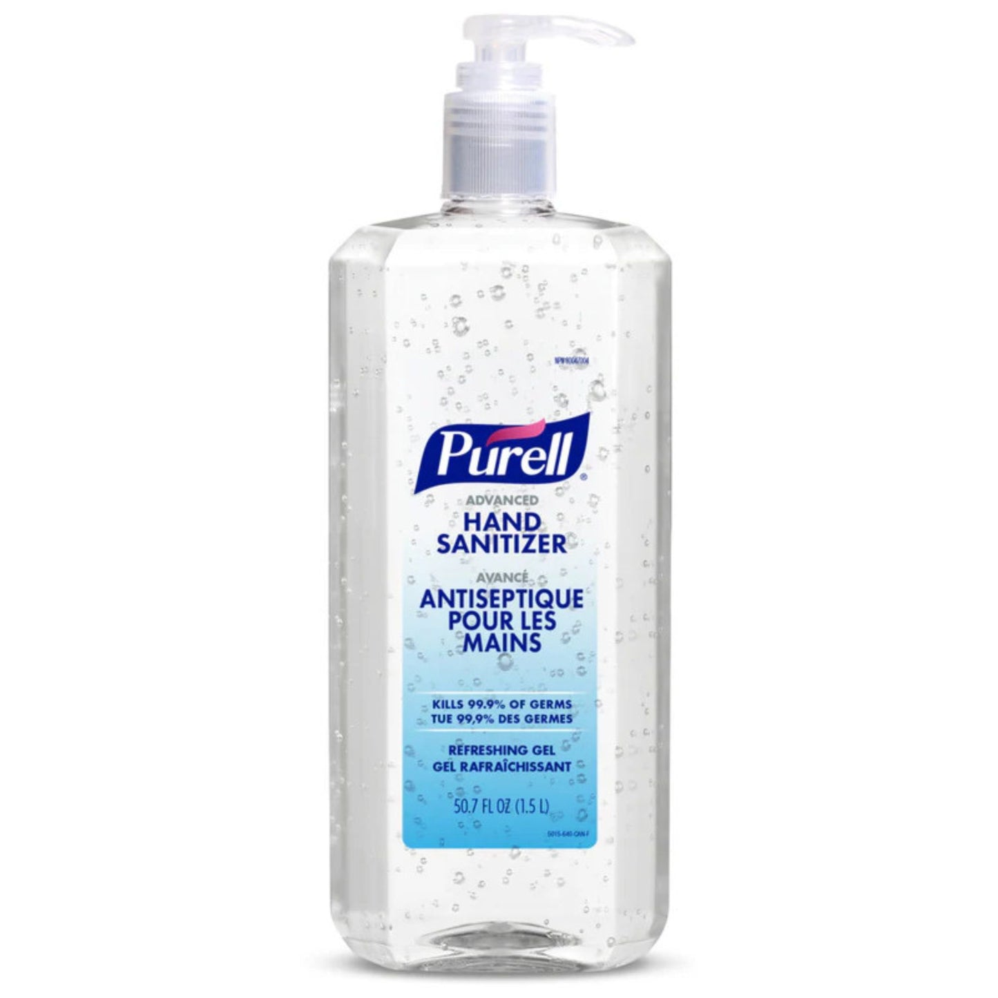 Désinfectant mains sans odeur gel 1.5L Purell gojo élimine germes