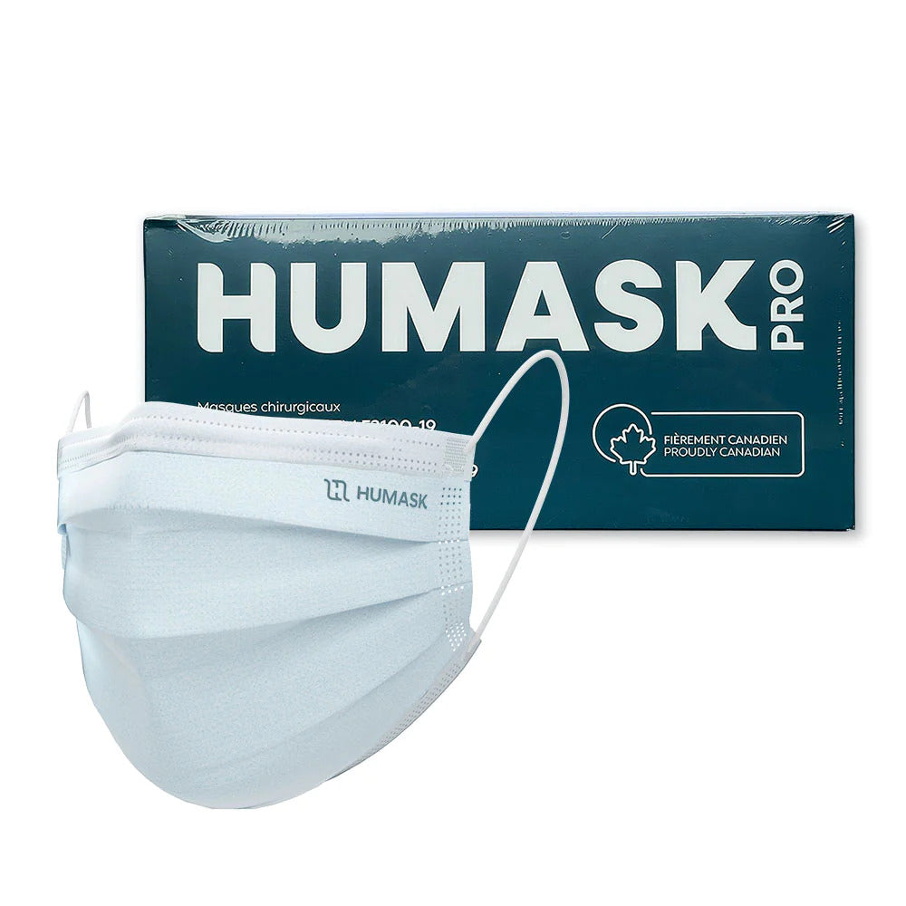 Humask masque enfant pro-2000 bleu jetable visage compagnie canadienne