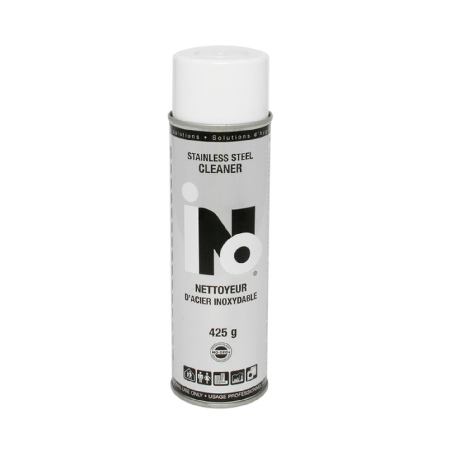 Nettoyant acier inoxydable professionnel vaporisateur ino solutions aero 500 425g