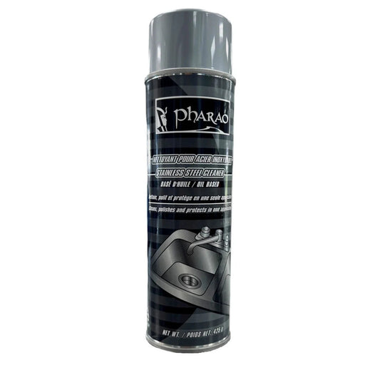 Nettoyant acier inoxydable pharao vaporisateur 425g stainless