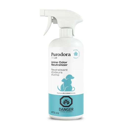 Purodora neutralisant odeur urine prêt à l'emploi base alcool animaux 473ml
