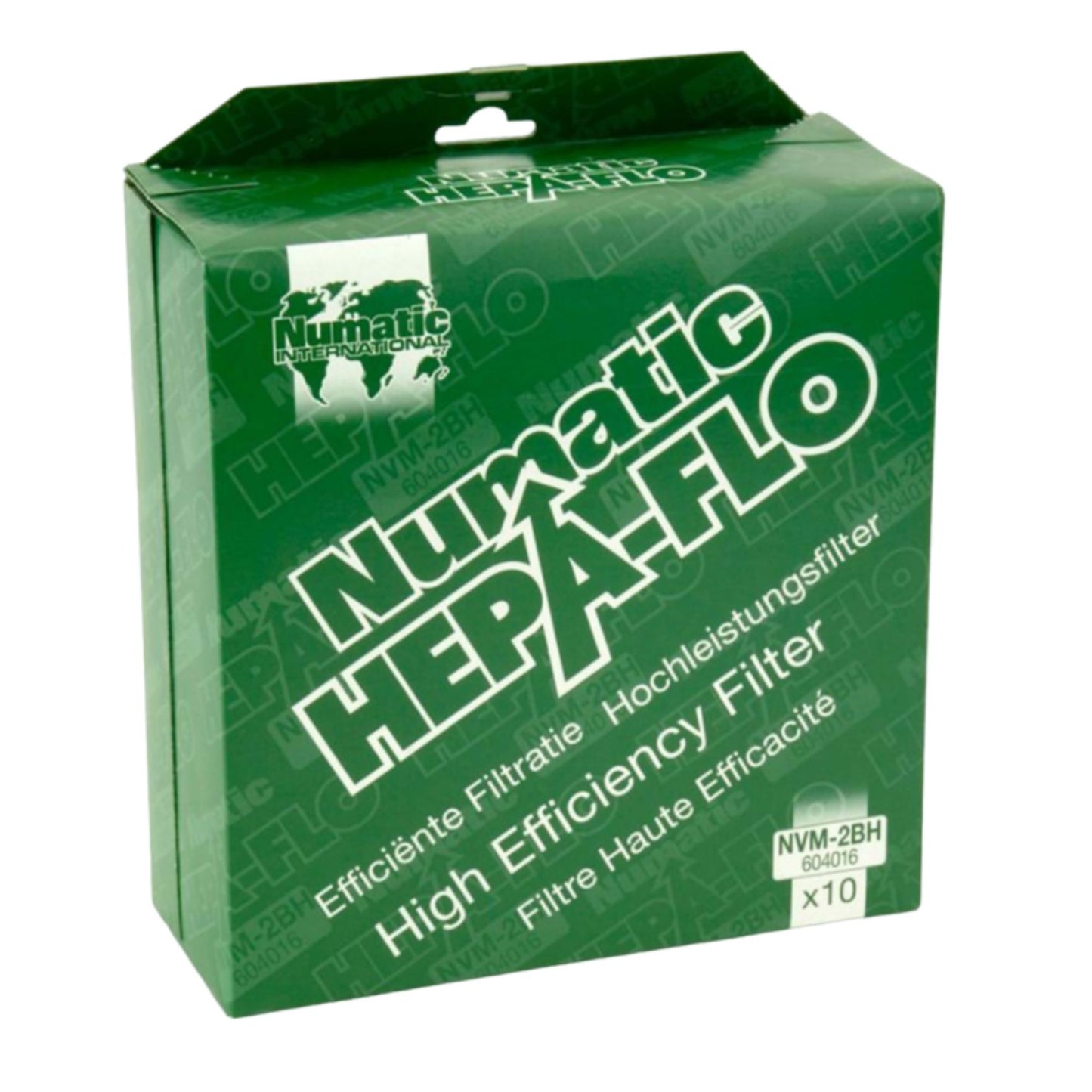 sacs hepa-flo aspirateurs nvm-2bh numatic international miranet paquet 10