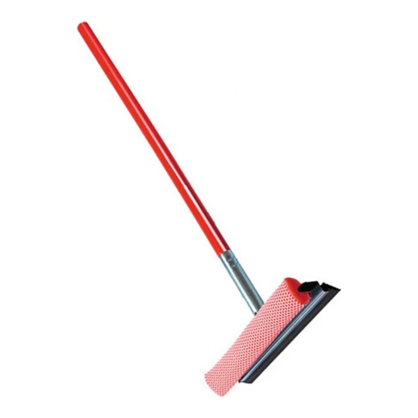 Raclette véhicule 10po manche 22po éponge véhicule vitre rouge