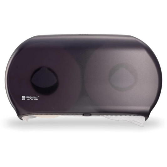 San jamar distributeur papier hygiénique toilette double jumbo