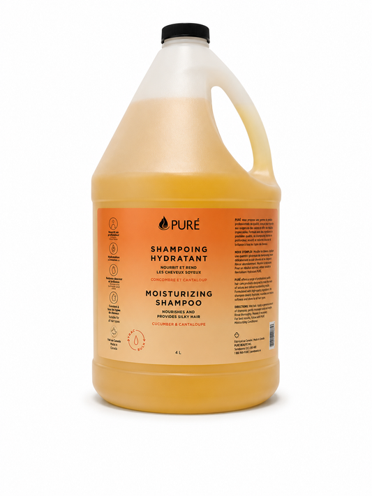 Shampoing hydratant - Concombre & Cantaloup (2 formats) - Pure