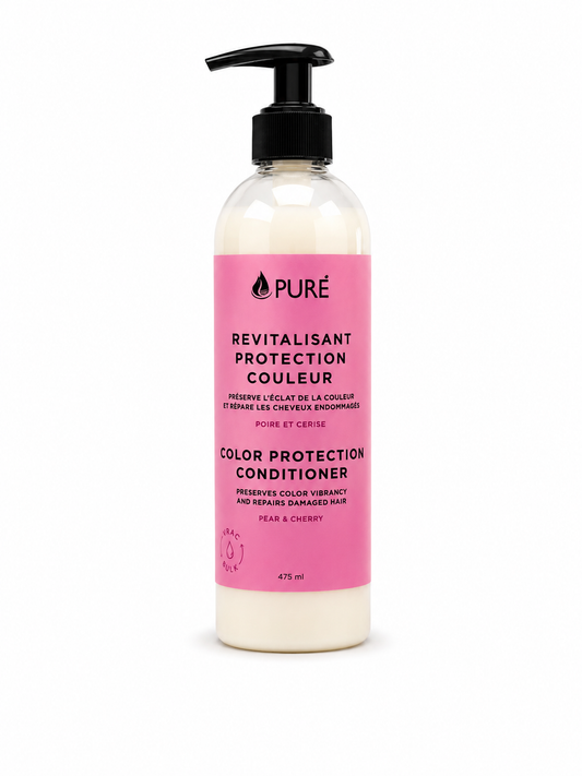 Revitalisant protecteur couleur - Poire & cerise (475ml) - Pure