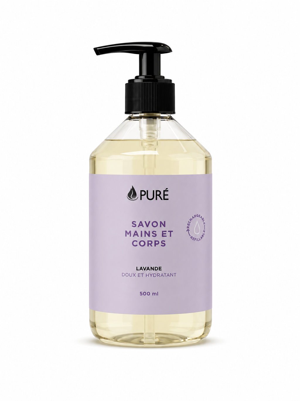 Savon mains et corps - Lavande (2 formats) - Pure