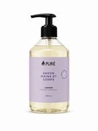 Savon mains et corps - Lavande (2 formats) - Pure