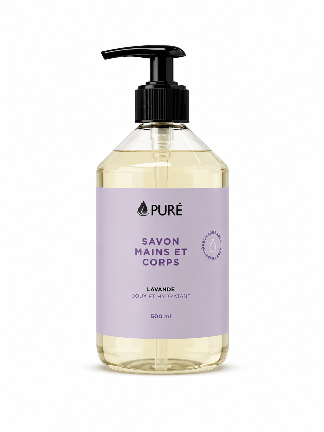Savon mains et corps - Lavande (2 formats) - Pure