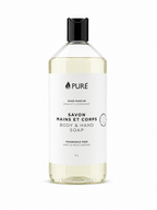 Savon mains et corps - Sans parfum (2 formats) - Pure