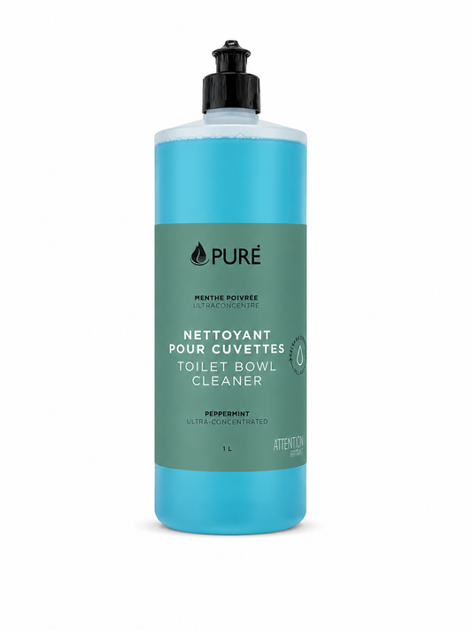 Nettoyant pour cuvettes - Menthe poivrée (1L) - Pure