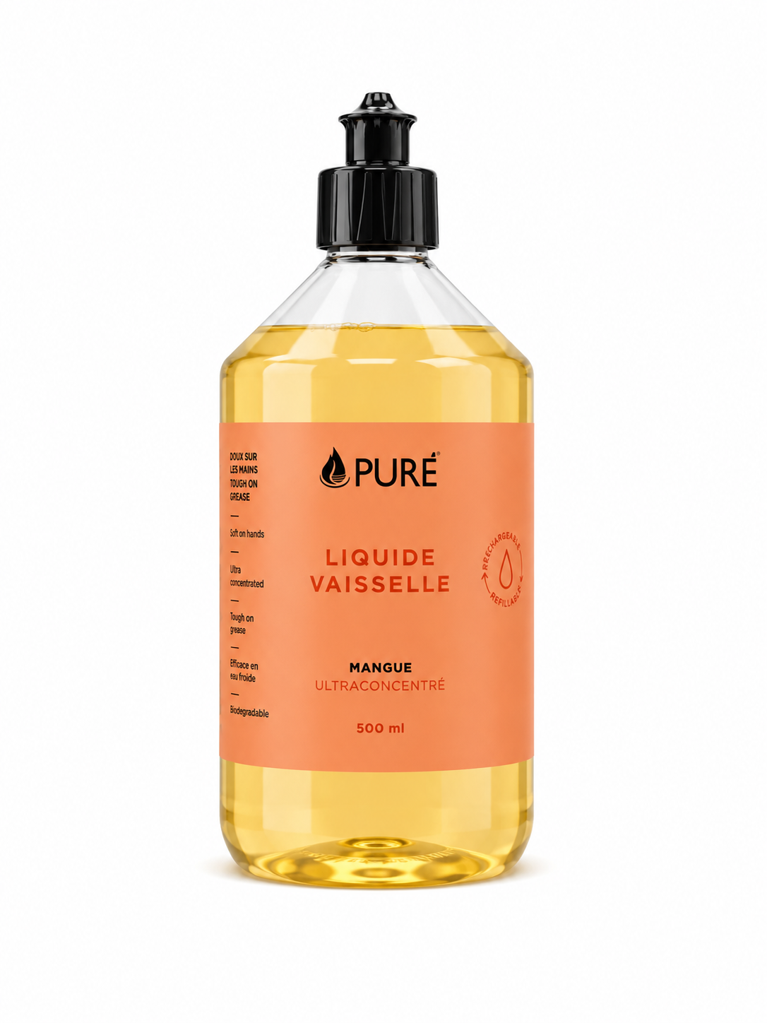 Liquide vaisselle - Mangue (2 formats) - Pure