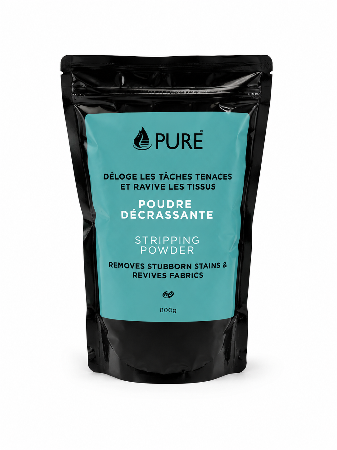Poudre décrassante & ravive tissus (800gr) - Pure