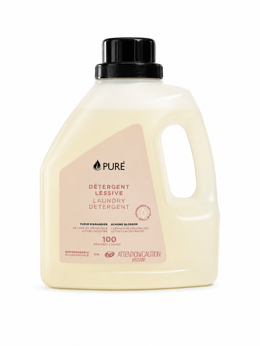 Détergent à lessive - 2,5L (5 arômes) - Pure