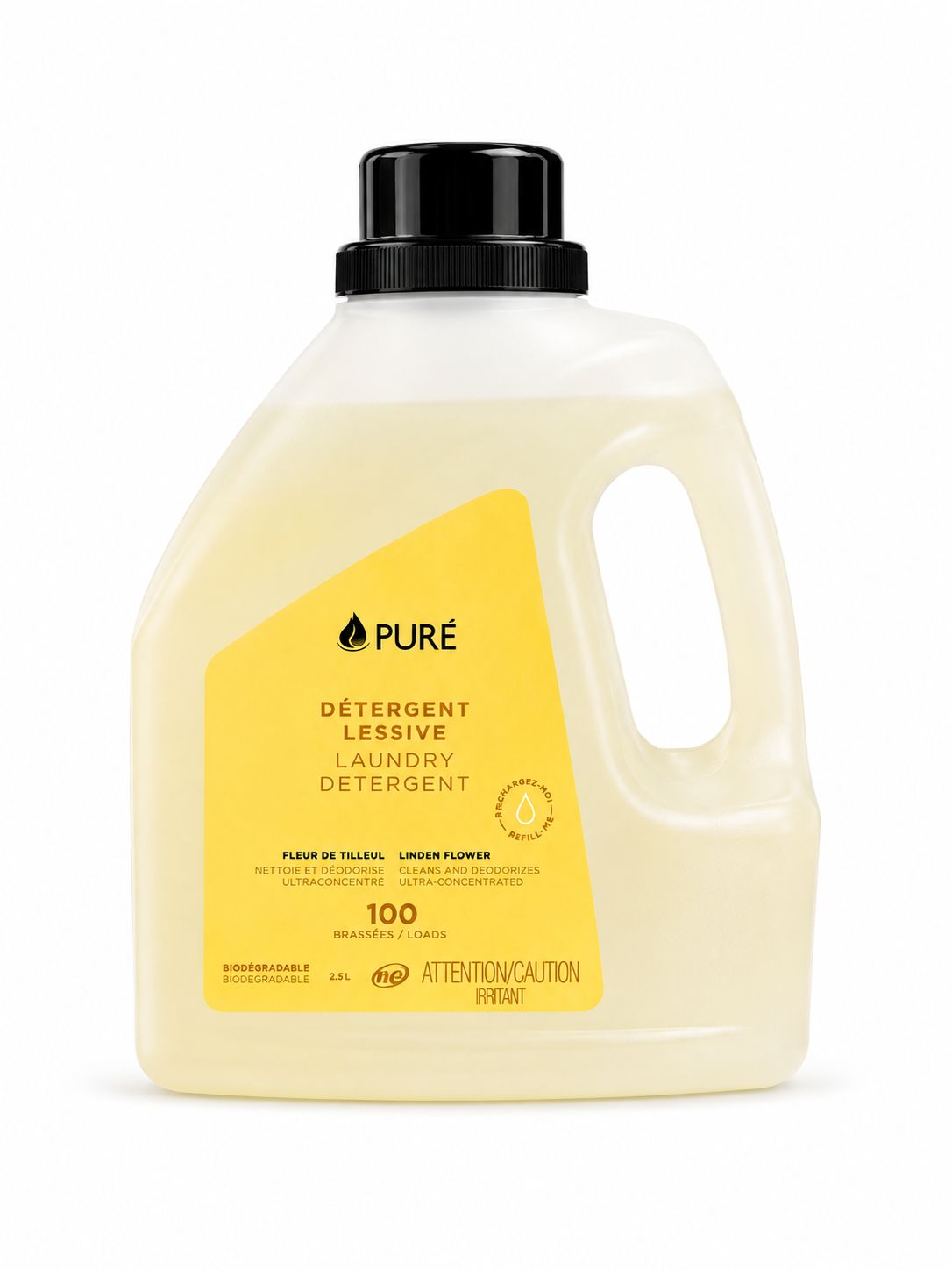 Détergent à lessive - 2,5L (5 arômes) - Pure