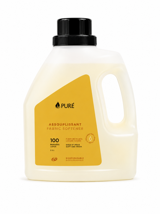 Assouplissant à tissus - 2,5L (3 arômes) - Pure