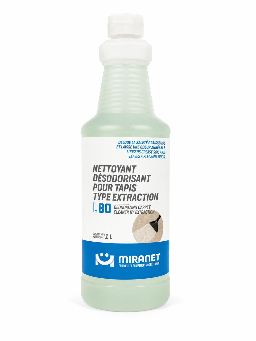 Extraction carpet cleaner and deodorizer 18.9L - L80 - Miranet