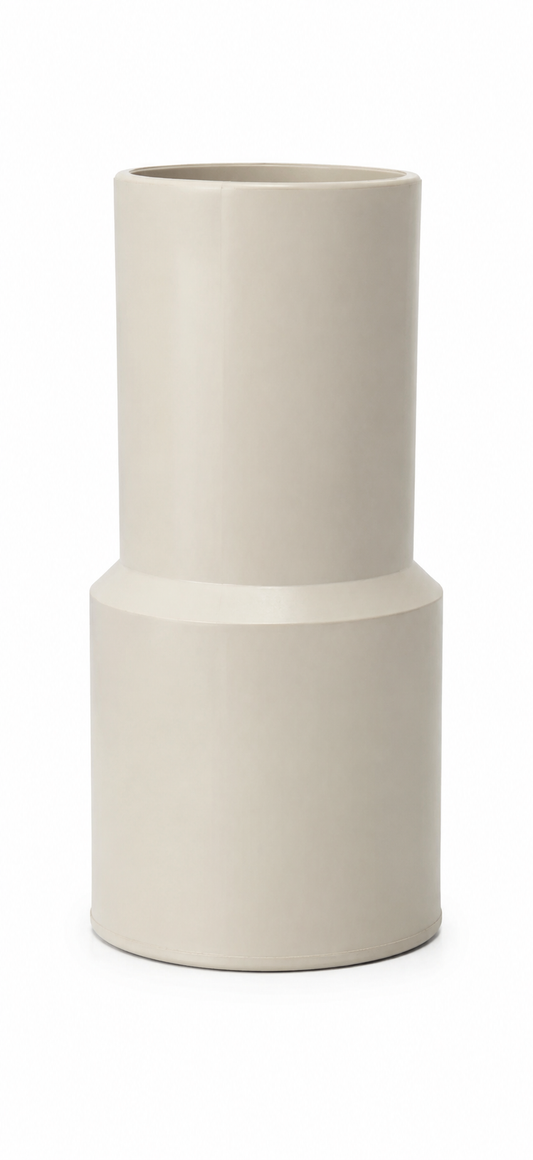 Hose End 1.75 in to Tool 1.5 in - Gray (Length 2.5 in)