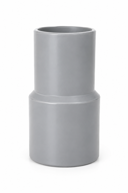 1.5 in Hose Barb to 2 in Tool - Gray