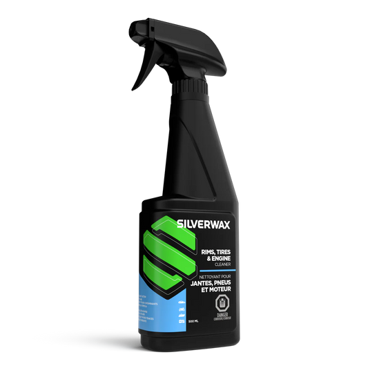 Nettoyant pour jantes, pneus et moteur - Silverwax - 500 ml