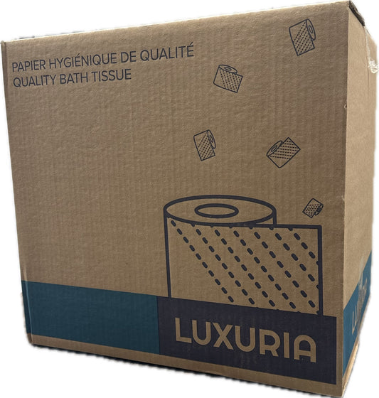 Luxuria papier hygiénique rouleau 48x500 feuilles 2 plis - BT500