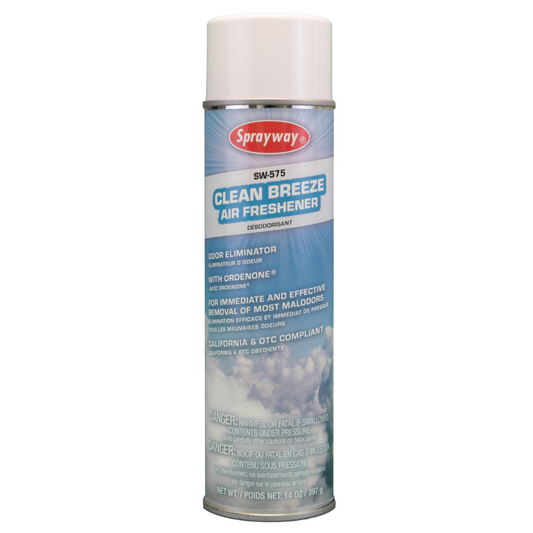 Éliminateur d'odeur et désodorisant au parfum de brise - SW575 - Sprayway