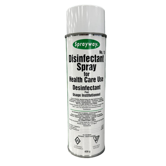 désinfectant pour usage institutionnel format de 439g sprayway