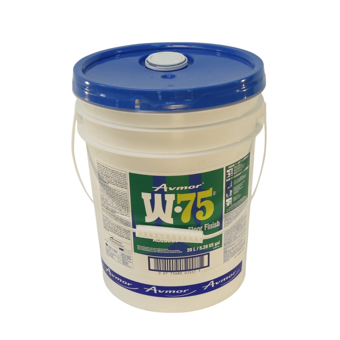 fini à plancher WF725 format de 20L avmor