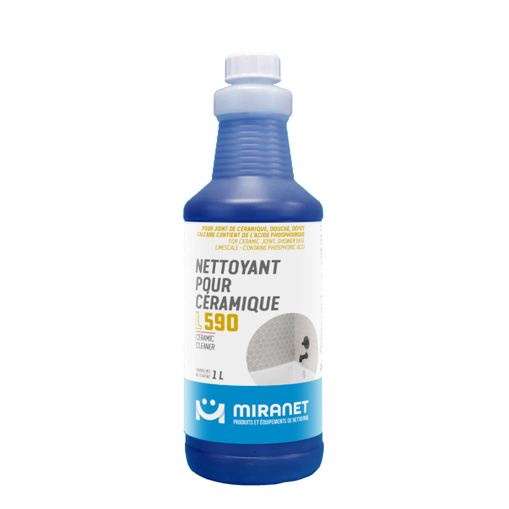 Nettoyant céramique joint de céramique douche calcium L590 1L acide phosphorique