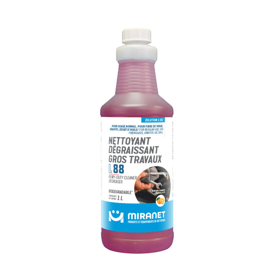 L88 nettoyant dégraisseur gros travaux industriel huile 1L