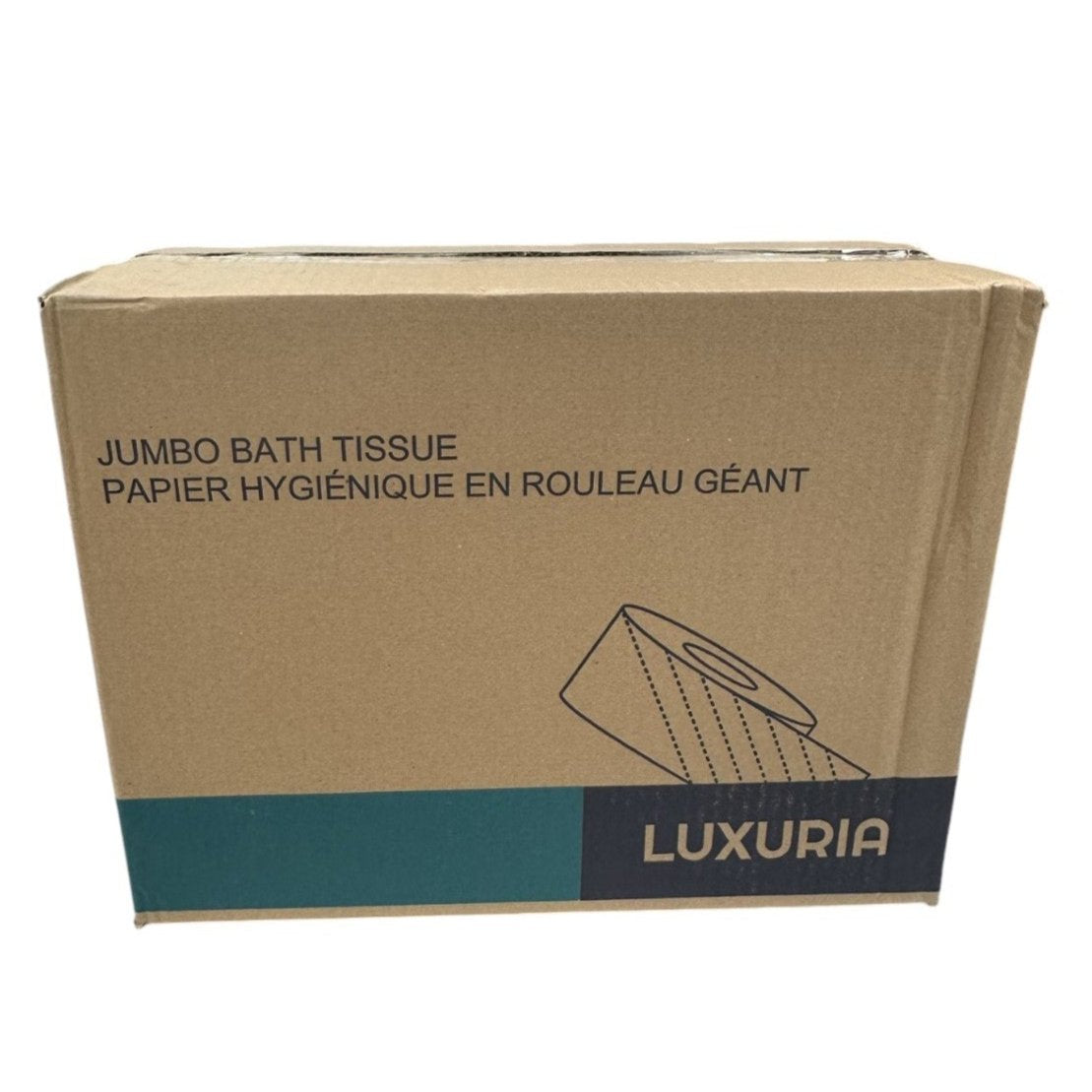 papier hygiénique pour entreprise magasin 2-plis luxuria 8x12lbs