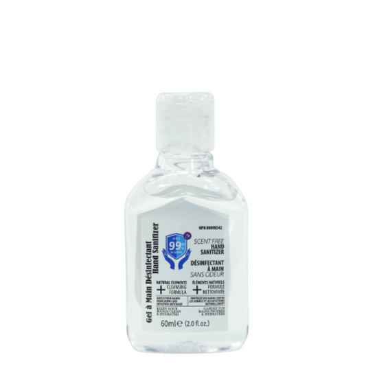gel main désinfectant élément naturel sans odeur 60ml lonkoom