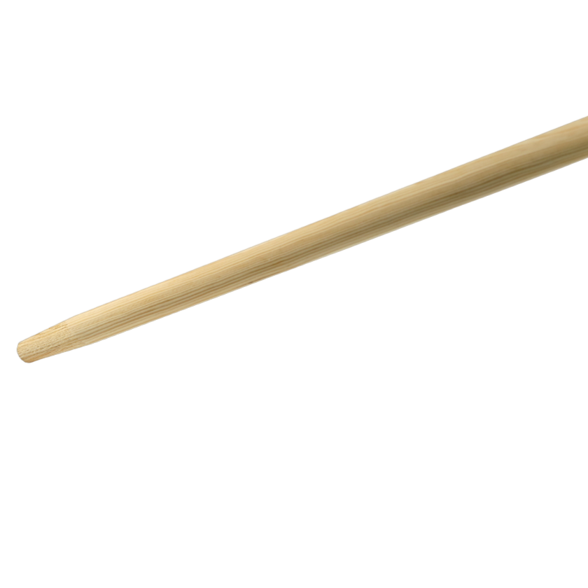 Manche à article de nettoyage en bois de 54 po avec embout non-fileté