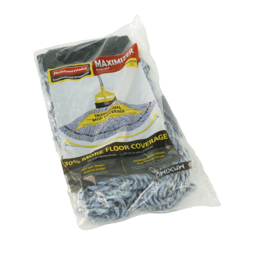 Moppe en microfibre - 24po, bleue - Rubbermaid
