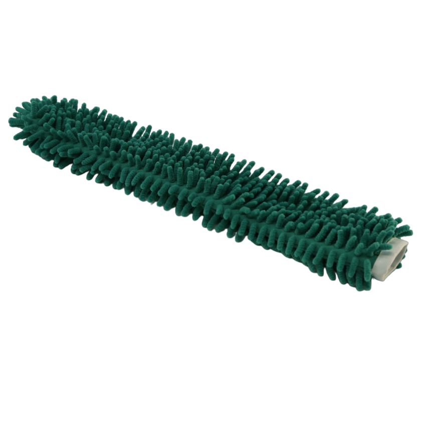 Recharge plumeau chenille en microfibre - Vert