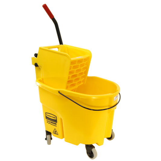 Seau et essoreuse 35QT (33L), jaune - Rubbermaid