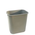 Rectangular Desk Bin, 26L - Grey - Rubbermaid