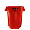 Poubelle série Brute rouge, différents formats - Rubbermaid