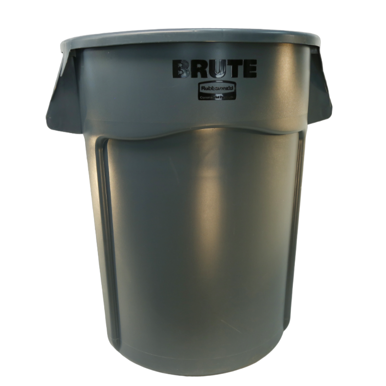 Poubelle série Brute 44 gallons, gris - Rubbermaid
