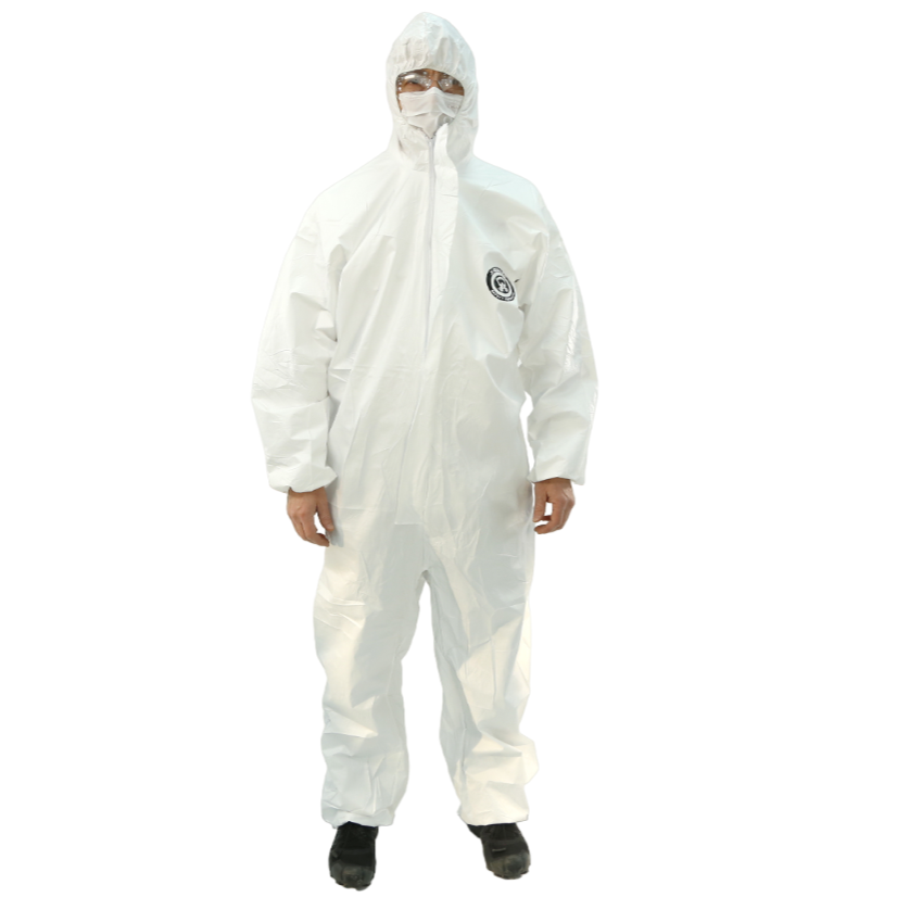 habillement protecteur uniforme blanc capuchon x guard pro